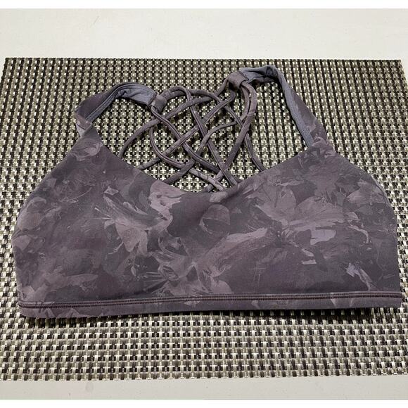 Lululemon Free To Be Bra Size 8 Purple - Picture 3 of 6